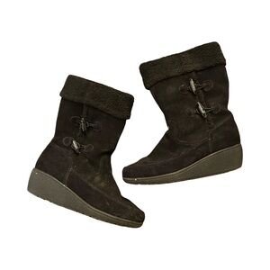 KHOMBU Black Winter & Rain Boots
